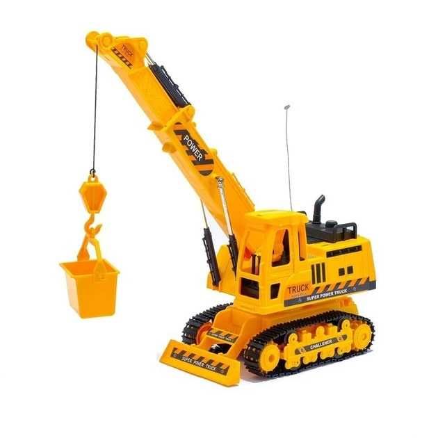 Іграшка дитячий кран на радіокеруванні світло аксесуари