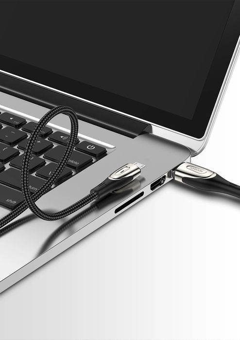 Kabel USB-A - micro USB Joyroom S-M411 3A 1.2m z wskaźnikiem ładowania