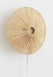 nowa lampa scienna kinkiet z ratanu H&M