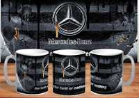 Kubek ceramiczny z nadrukiem Mercedes