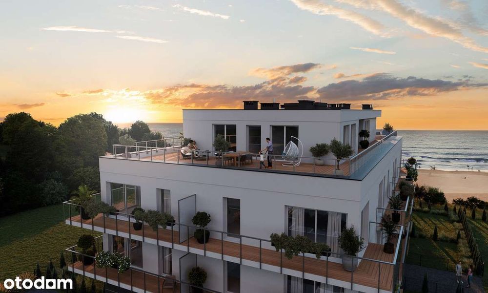 Apartament premium z widokiem na morze 8m od plaży | 2 pokoje | 31m²