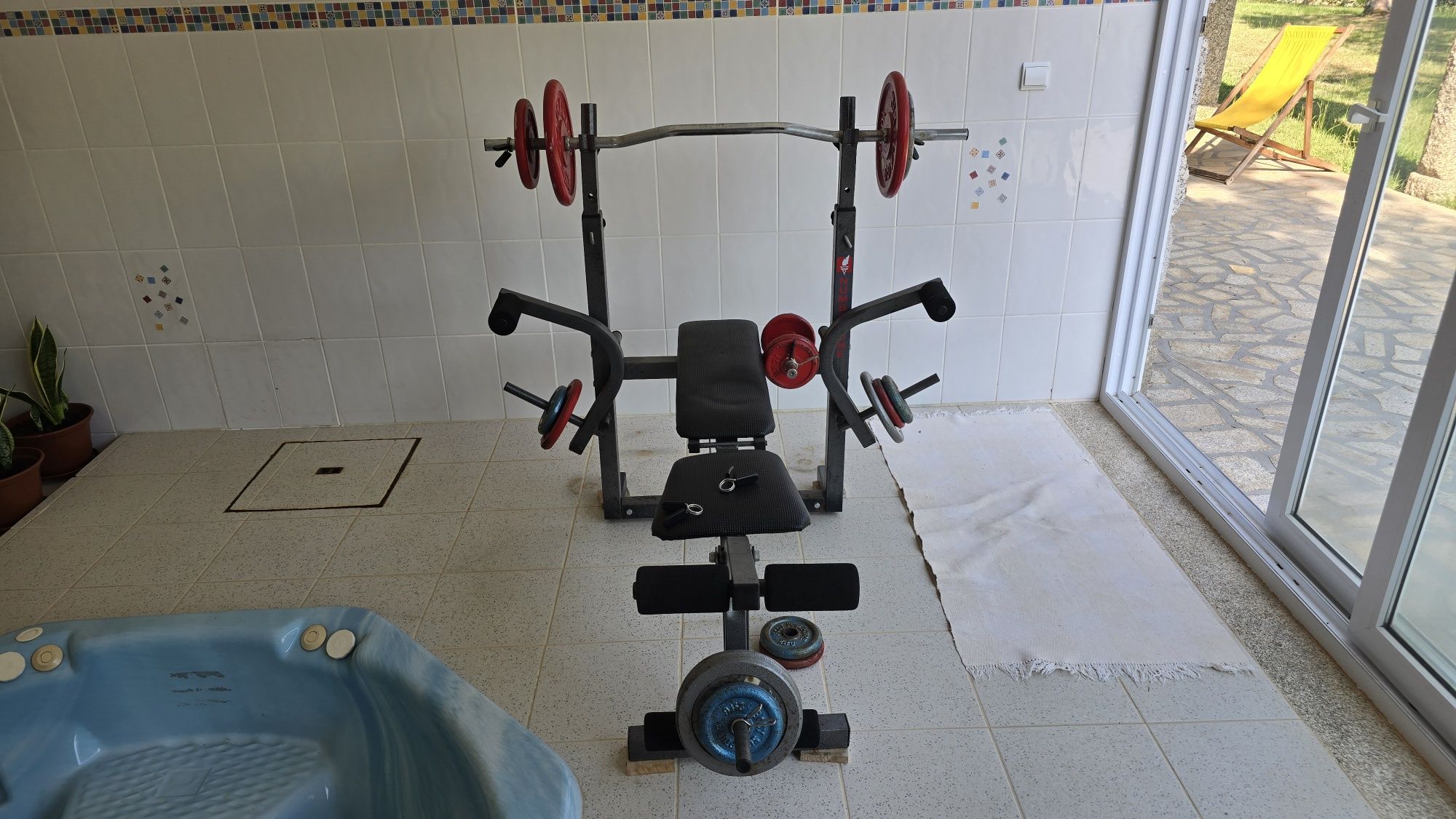 Máquina musculação