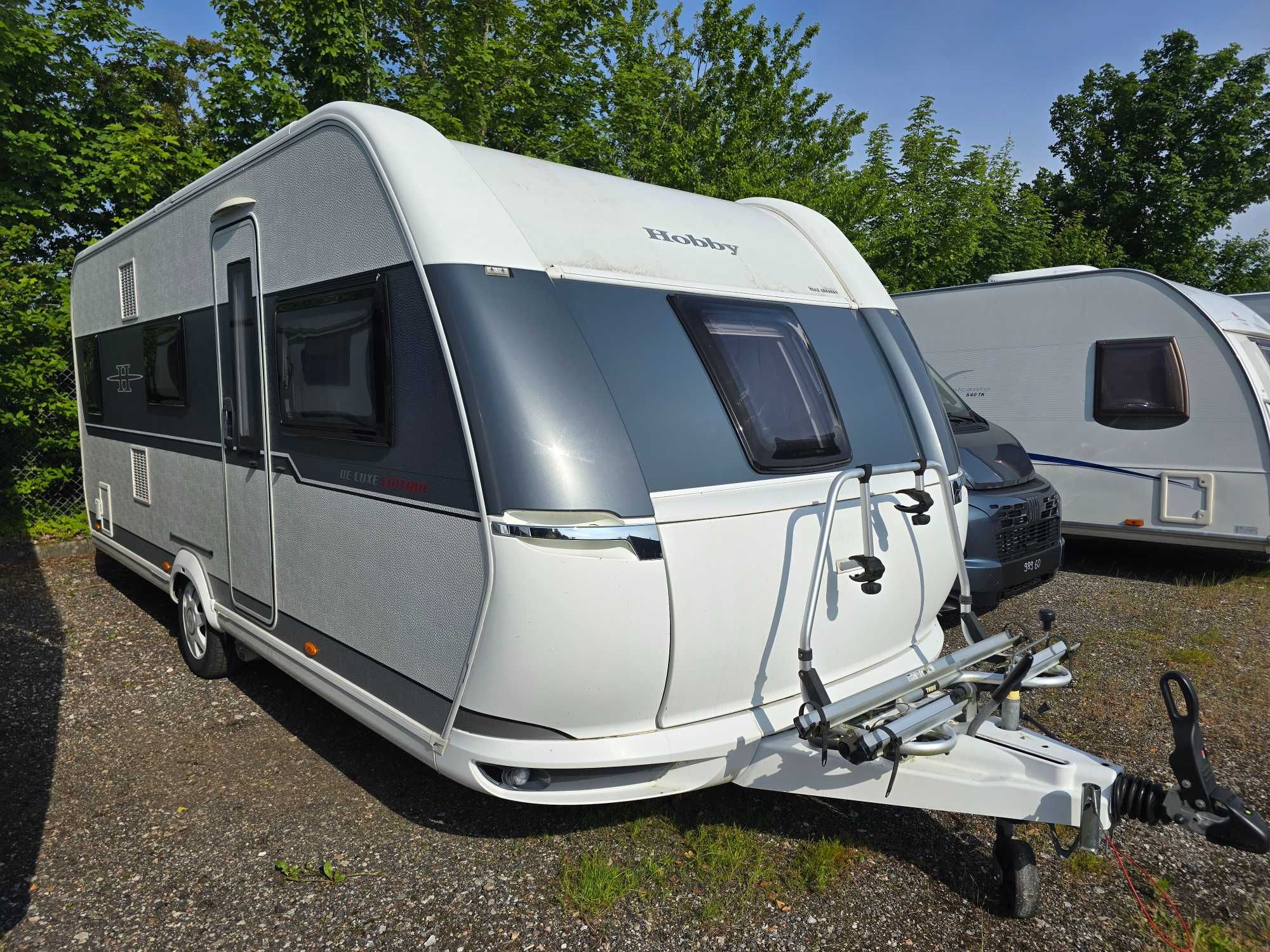HOBBY 545 KMF piętrus Mover namiot 2Bagażnik przyczepa kempingowa kmfe