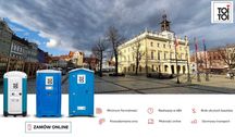 Toaleta przenośna TOI TOI wynajem toalety serwis toalet wc na budowę