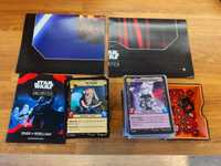 Star Wars Unlimited playset Common, Uncommon + zestaw startowy.