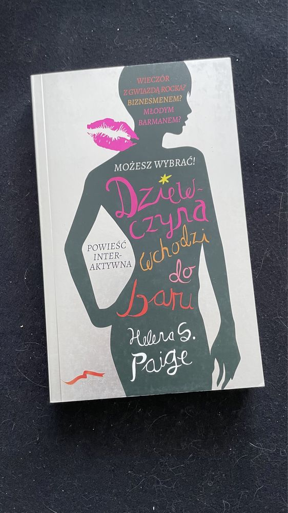 Helena S. Paige ksiazka interaktywna dziewczyna idzie do baru