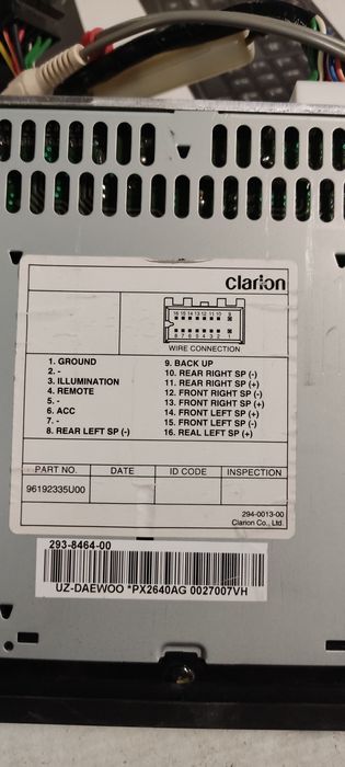 Продам автомагнитолу clarion