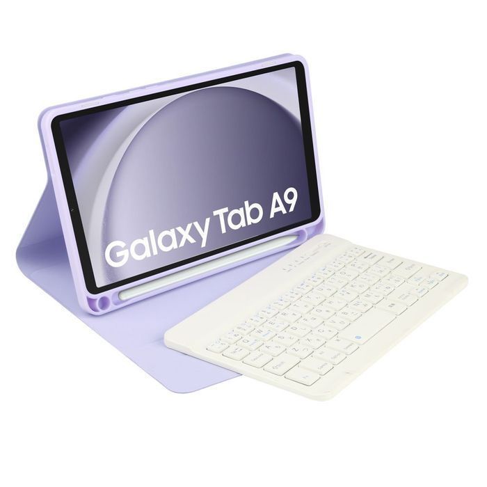 Tech-Protect Sc Pen + Keyboard Galaxy Tab A9 8.7 X110 / X115 Violet