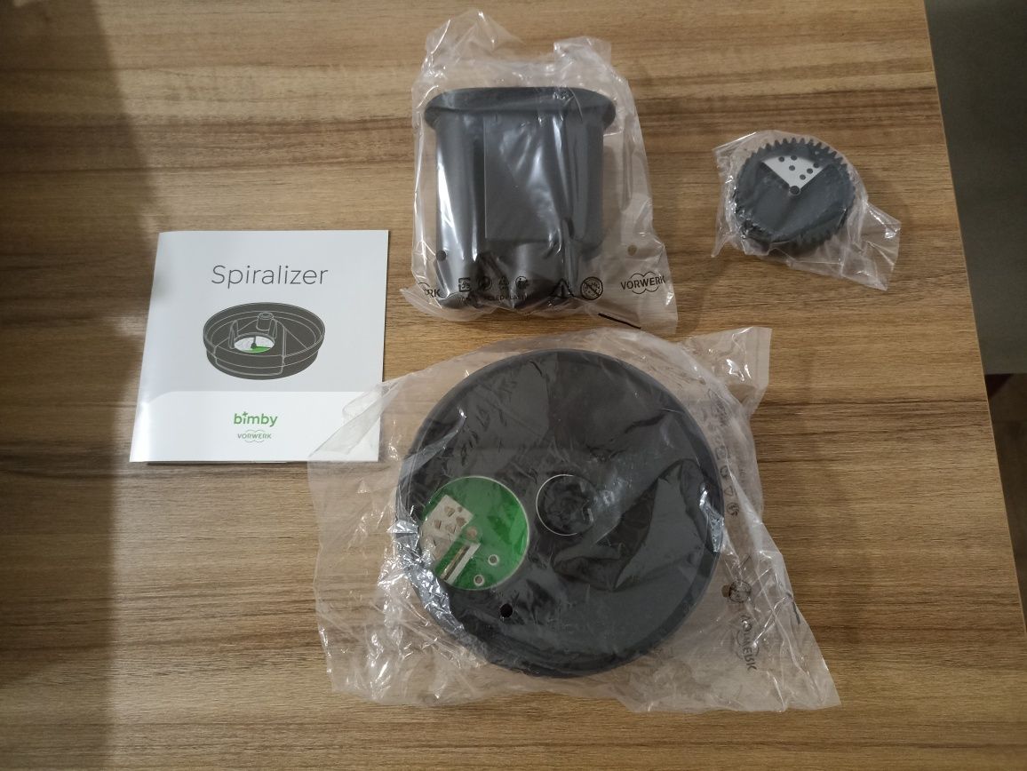 Conjunto instrumentos Bimby: Mandolina + Spiralizer + Sensor