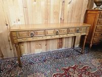 Duża konsola komoda z szufladkami 149 cm #1564 Stylowy Węgrów