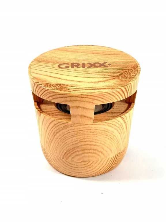 Głośnik bluetooth Grixx drewniany