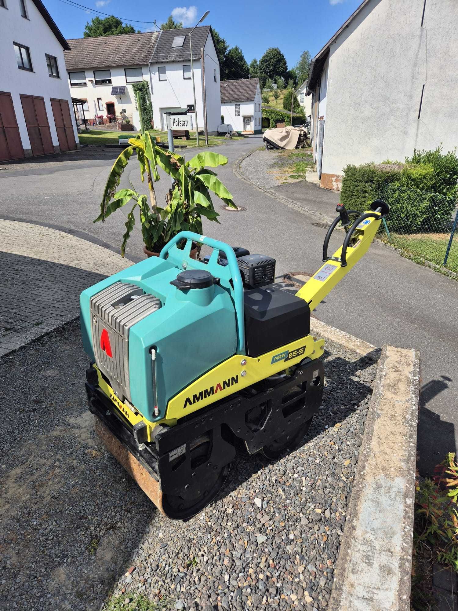Walec wibracyjny prowadzony - AMMANN ARW 65 HA