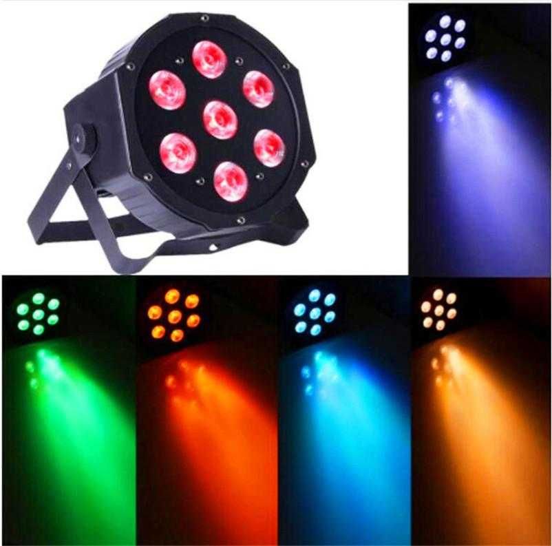 Reflektor PAR LED 7x10W RGBW DMX Strobo Sklep Wysyłka Duża ilość