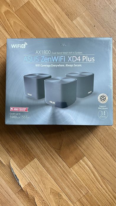 MESH система WiFi6 Asus ZenWiFi XD4 Plus W-3-Pack/ Маршрутизатор