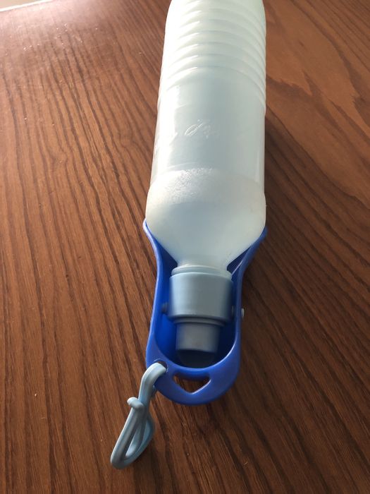 Garrafa pente e tesoura para animais (tudo)