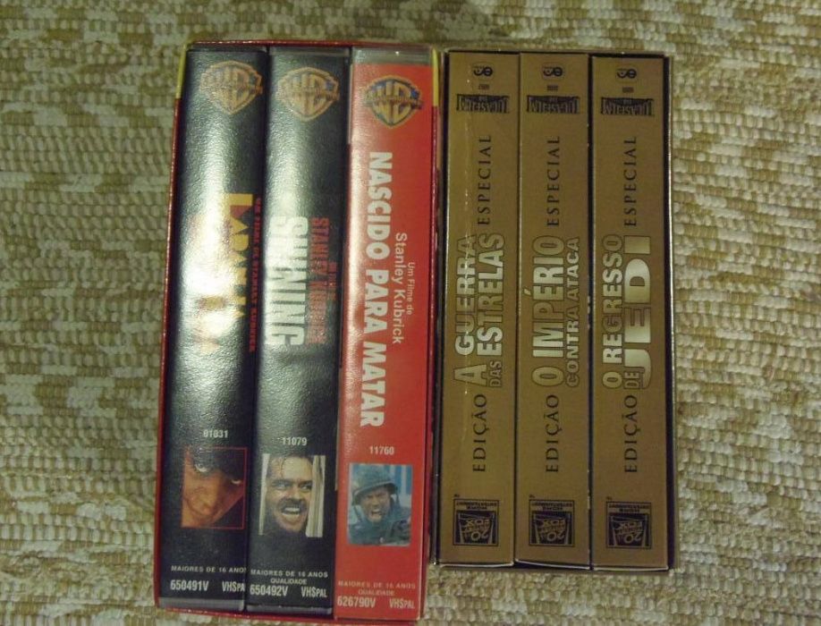 Coleções de VHS de Luxo-Kubrick -Guerra das Estrelas-Lorca