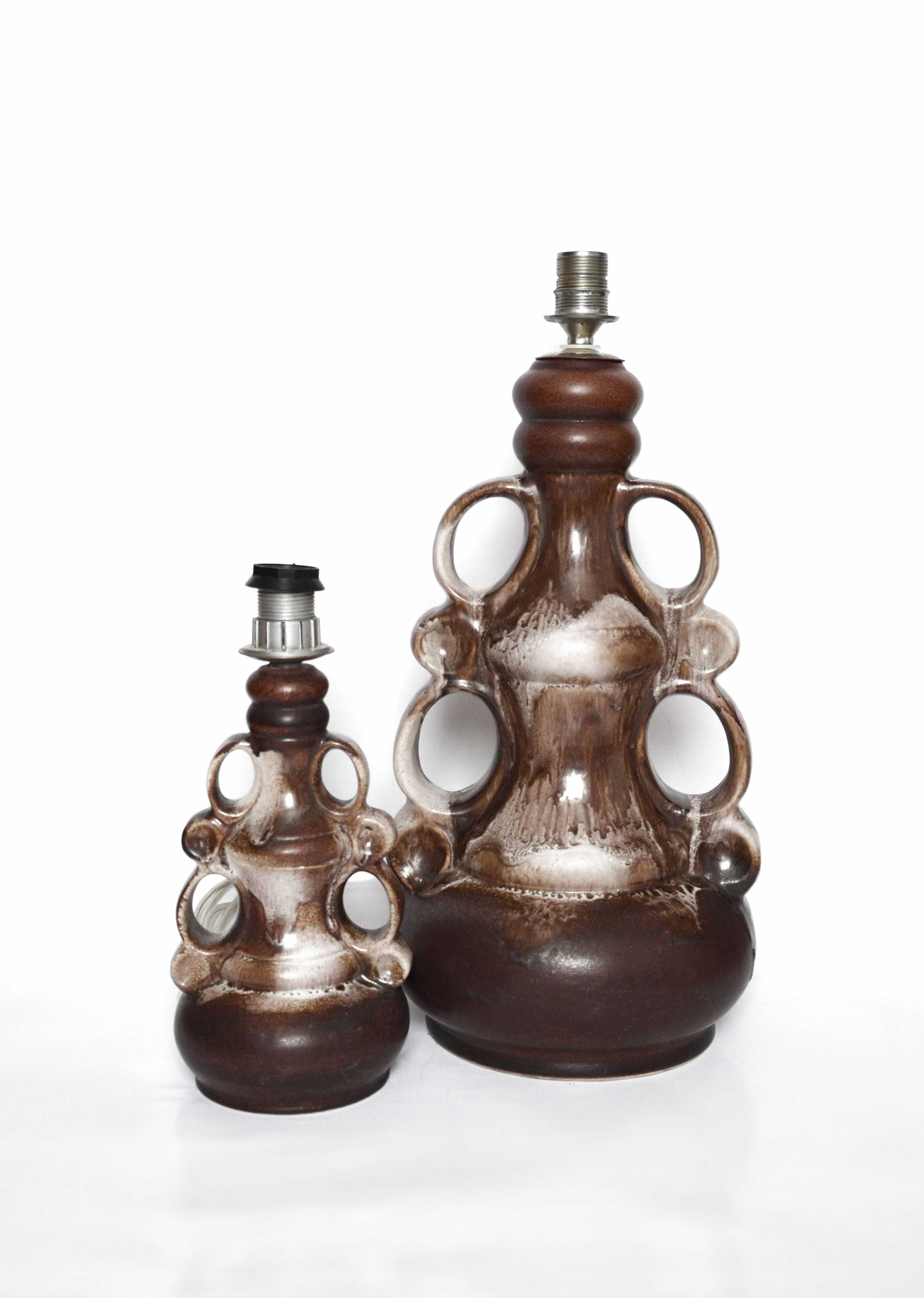 Lampy fat lava, lampa ceramiczna, boho, podłogowa, stołowa