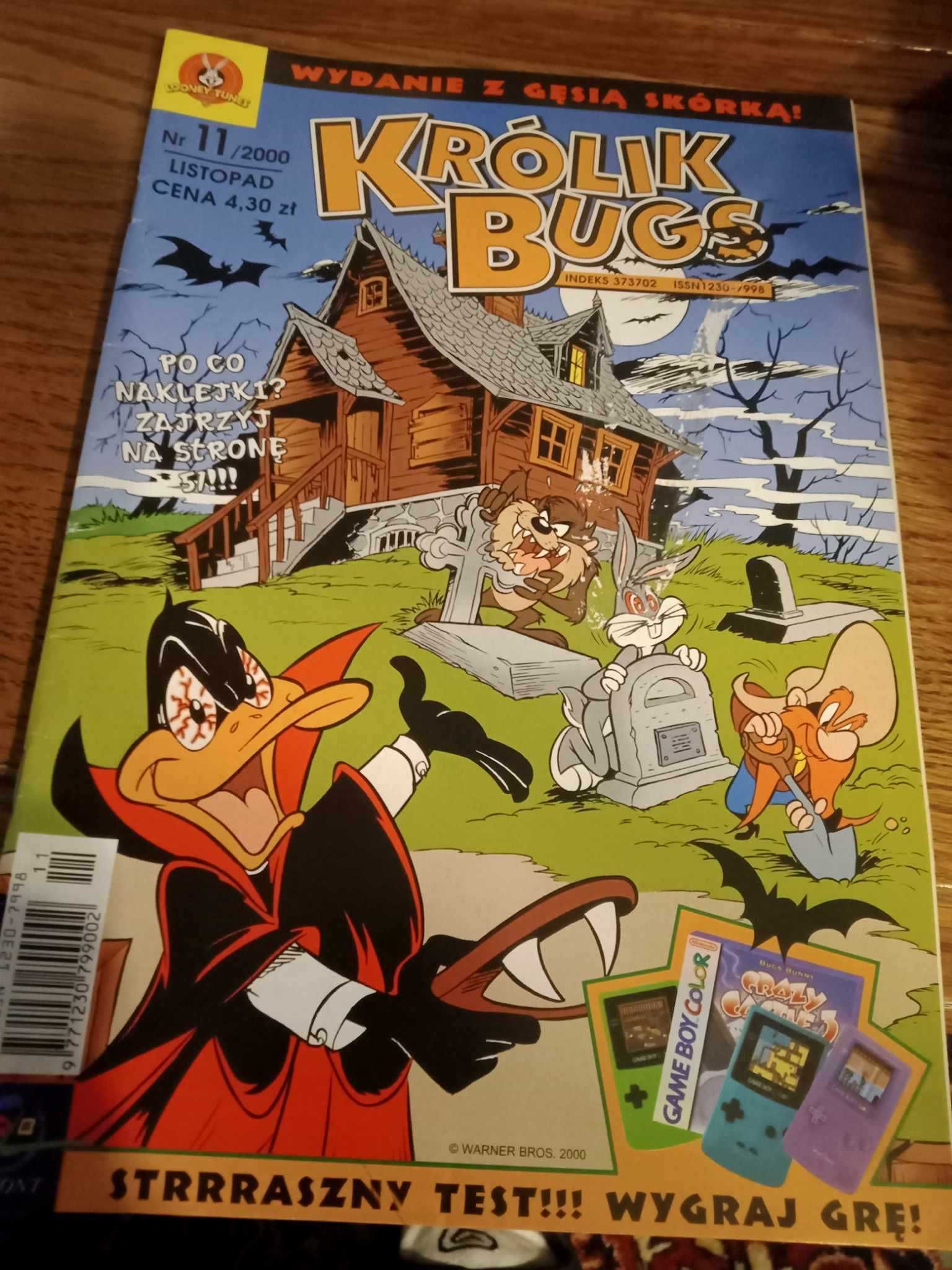 Komiks Królik Bugs od 1992 roku.