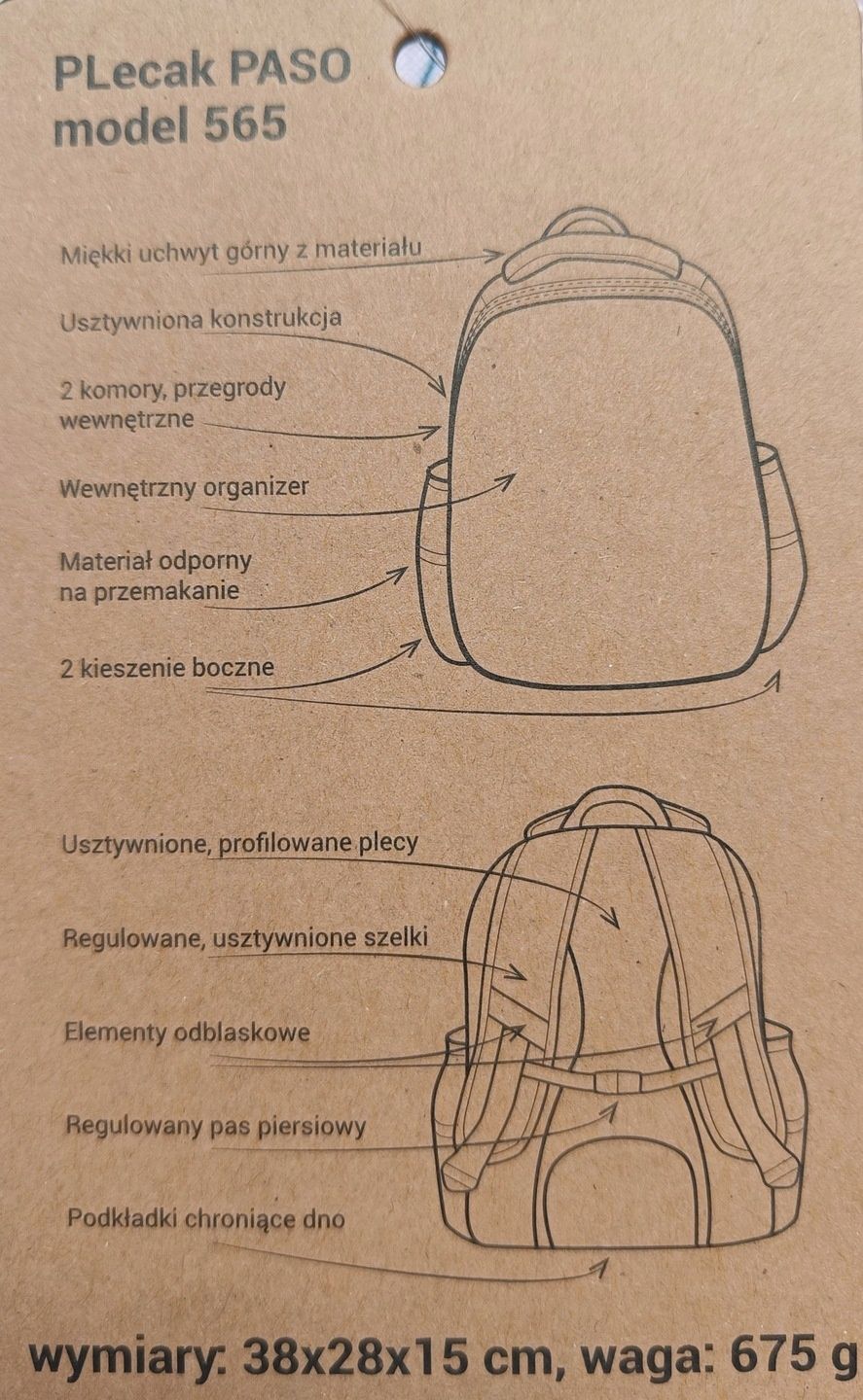 Zdrowy plecak dziewczynka Ubicorn