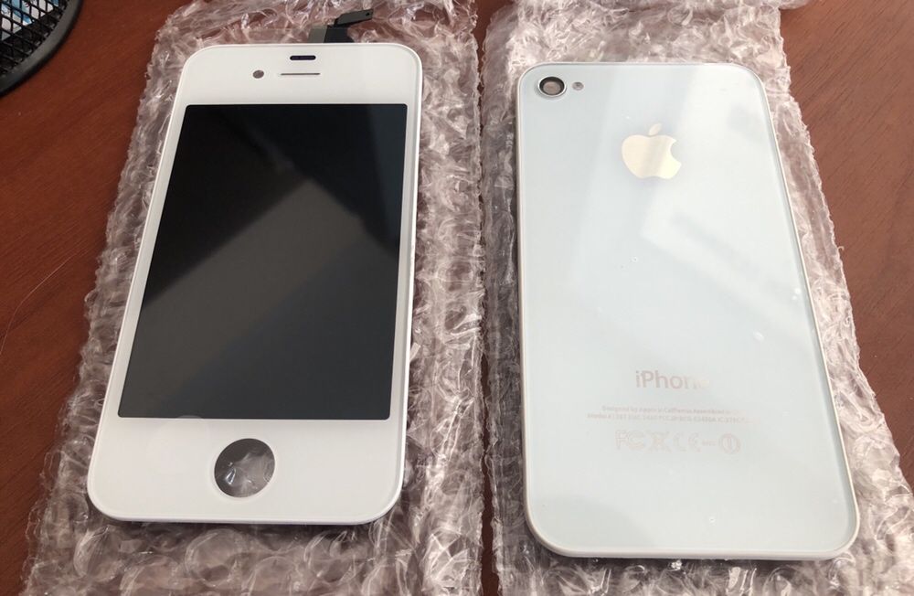 Дисплей iPhone 4/4s Белый/Черный (В наличии)