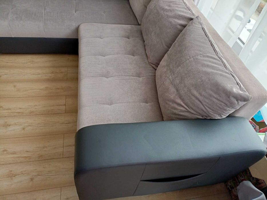 Narożnik duży szary