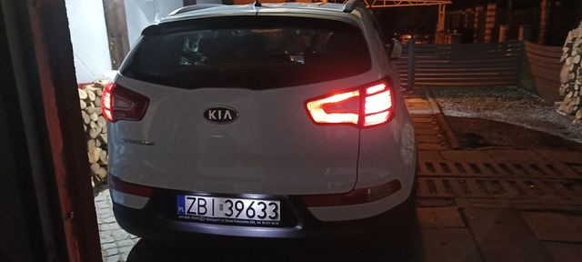 Lampy w klapę Kia sportage III  przerobione!!!