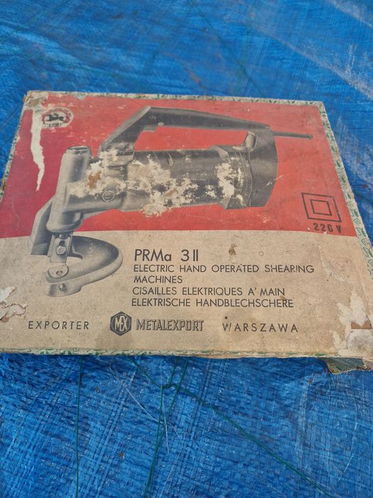 Nożyce elektryczne do blachy