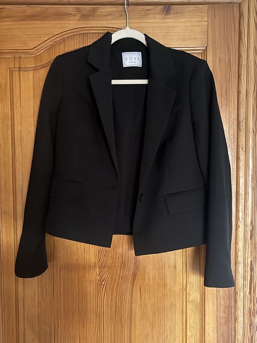 Піджак чорного кольору від Vovk