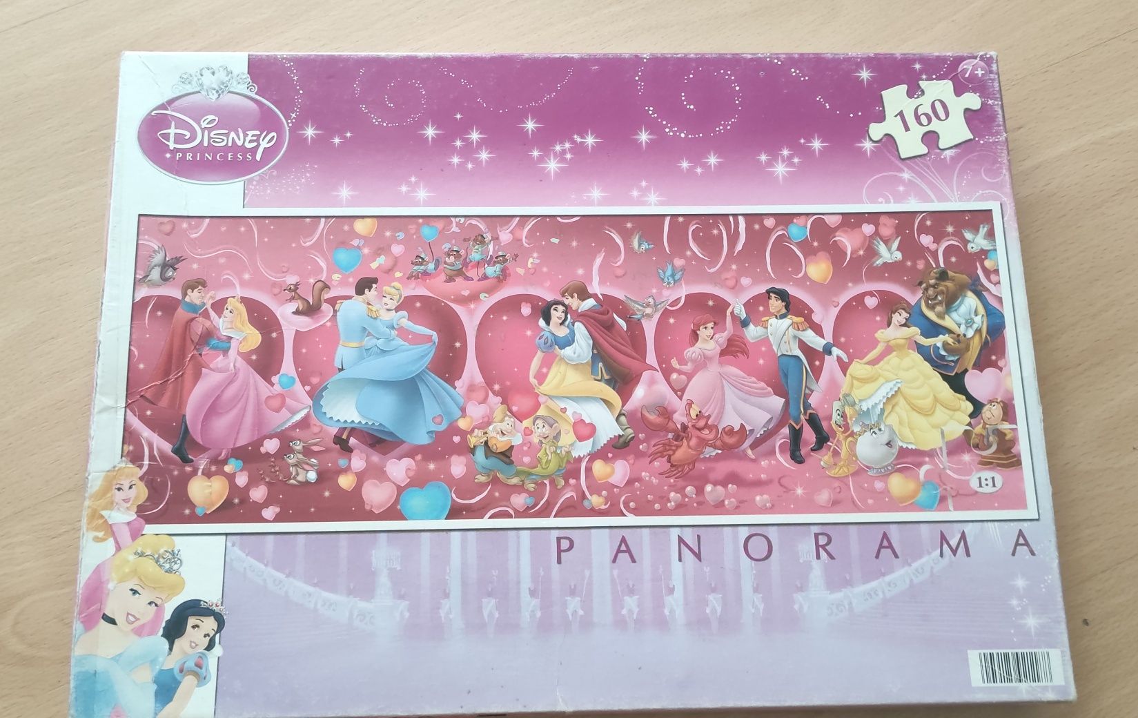 Puzzle Disney Princess panorama 160 elem.