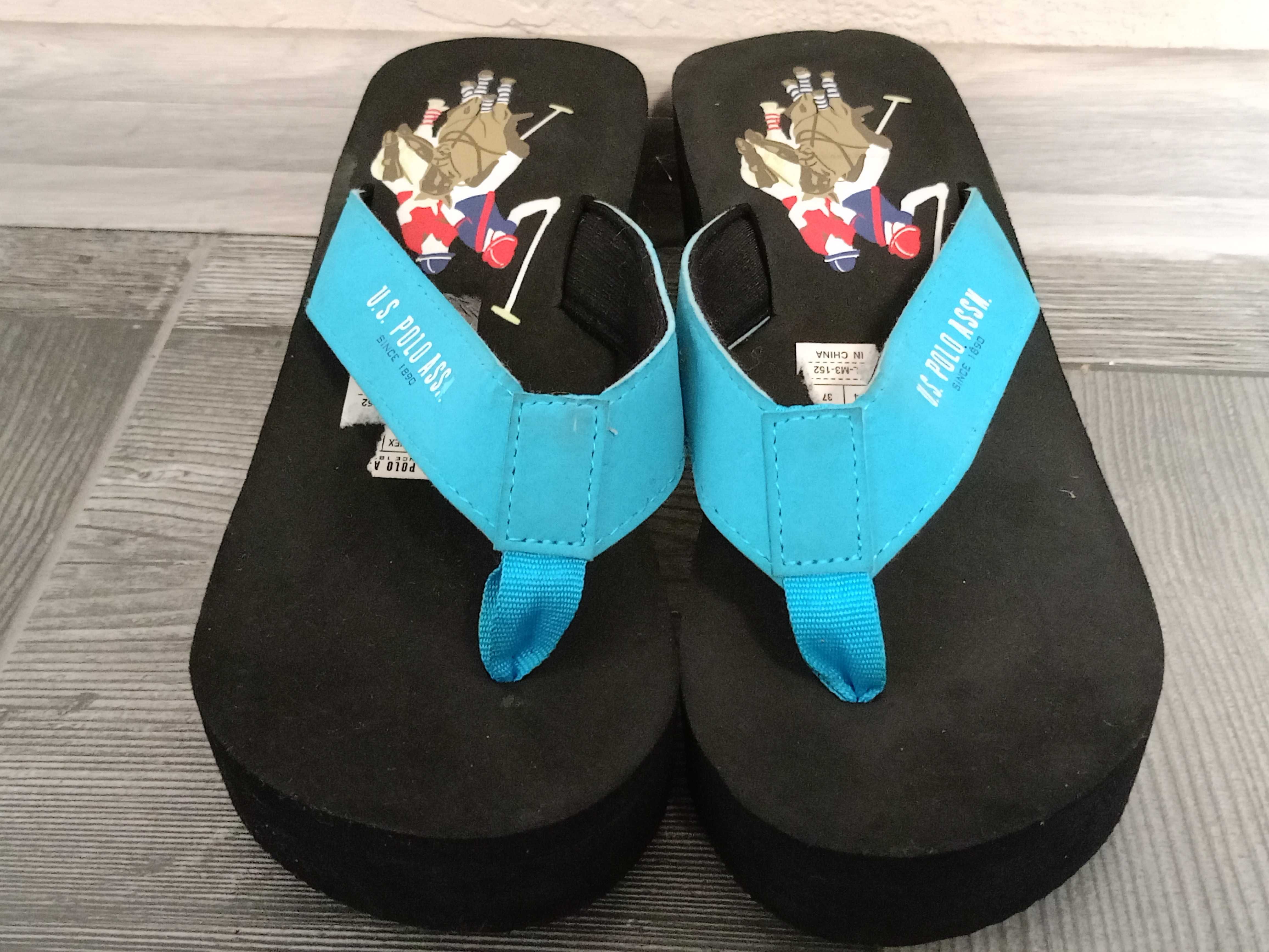 Оригинальные шлепанцы вьетнамки U.S. Polo Assn 37 размера