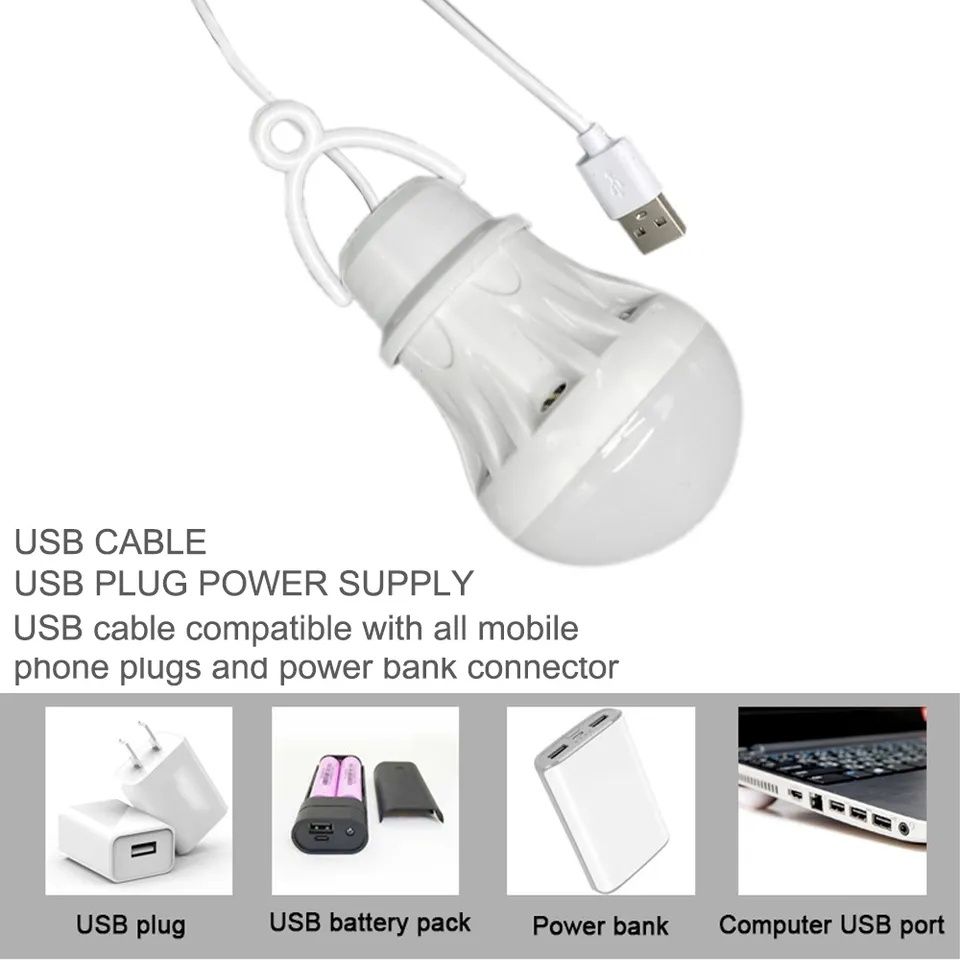 Практична LED лампа USB