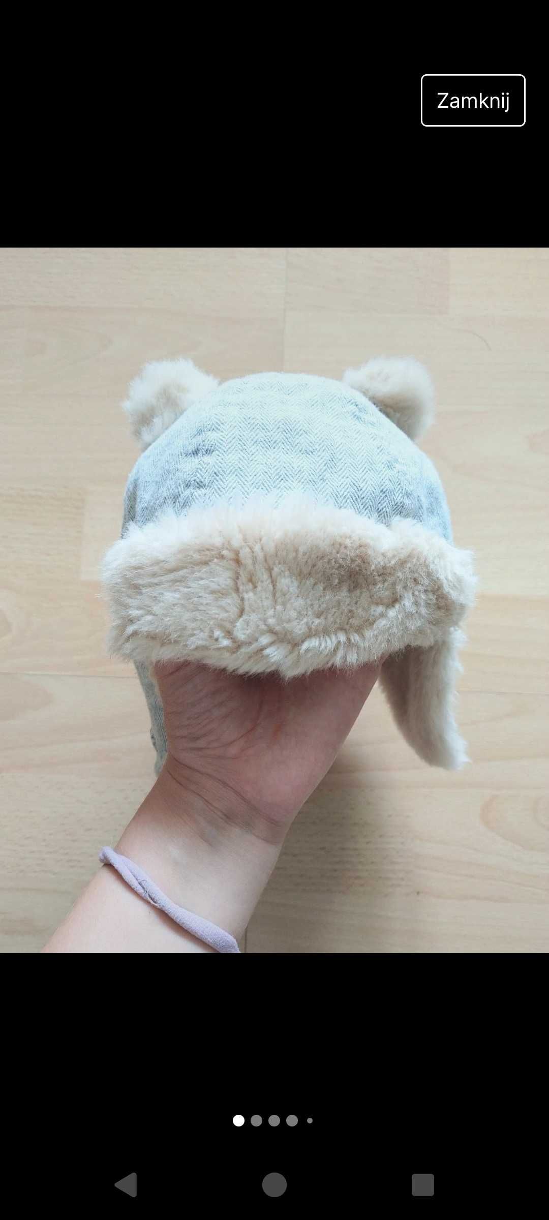 Czapka zimowa niemowlęca 80 H&M