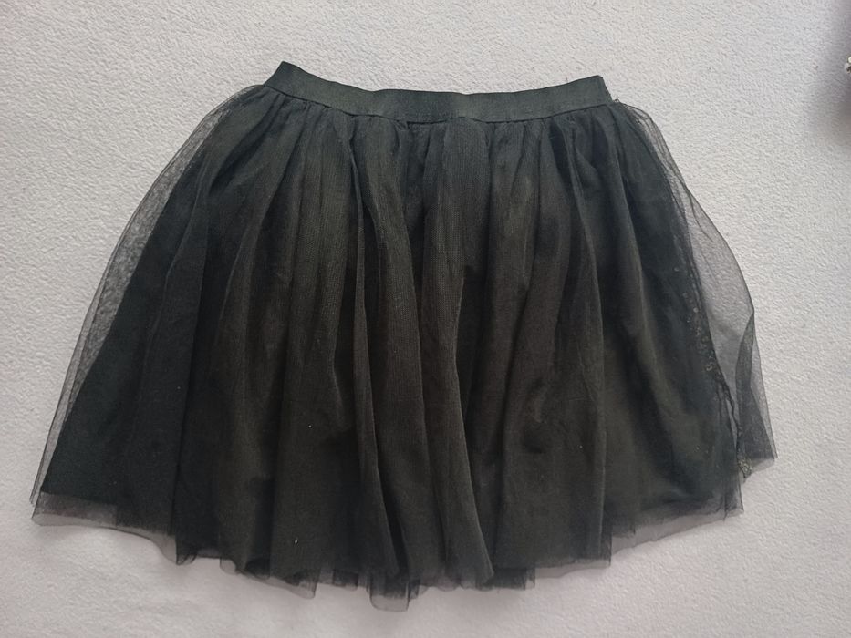 Czarna spódniczka tiulowa