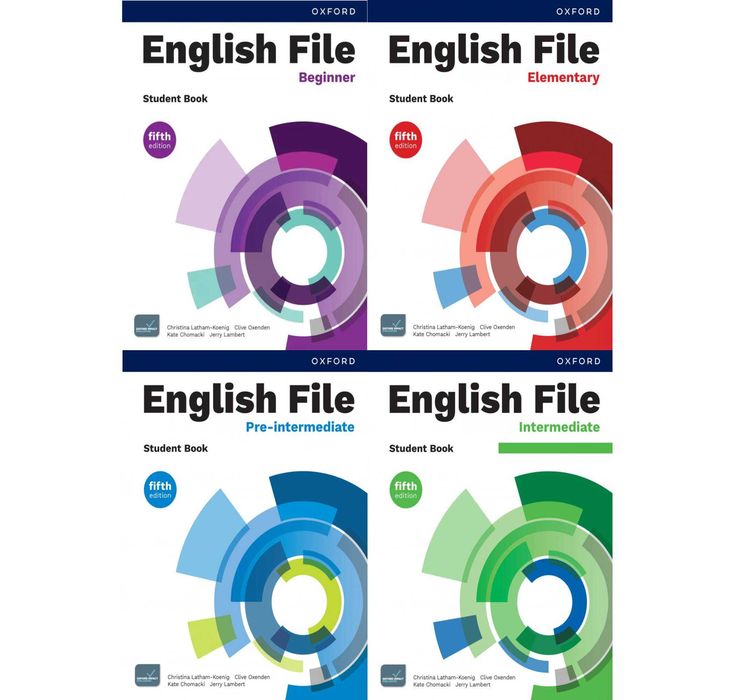 English File 5th Beginner, Elementary, Pre-, Intermediate