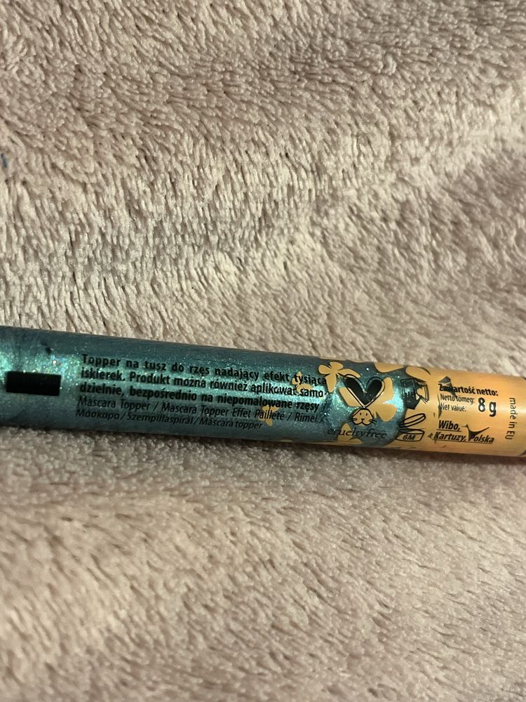 Lovely Butterfly Glitter On Mascara - 3 zielony