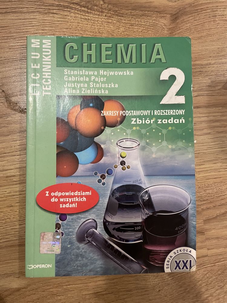 Chemia 2 liceum technikum