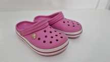 Crocs chodaki różowe C10 r.27-28