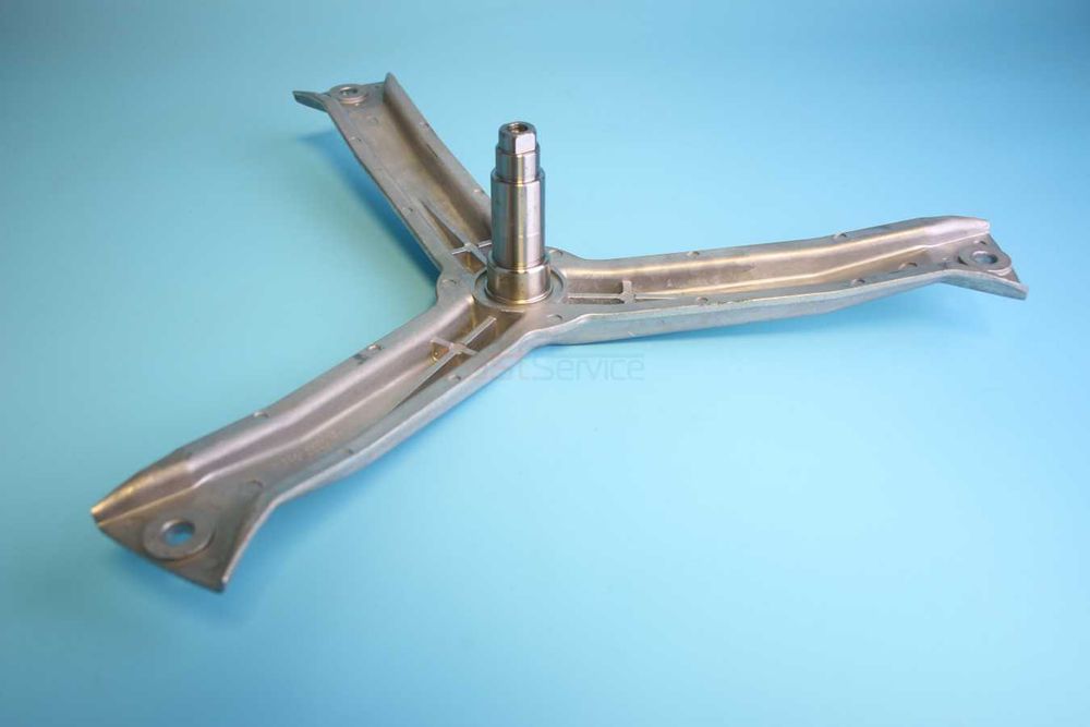 Хрестовина пральної BOSCH висота вала 80 мм під підшипники 6204, 6205