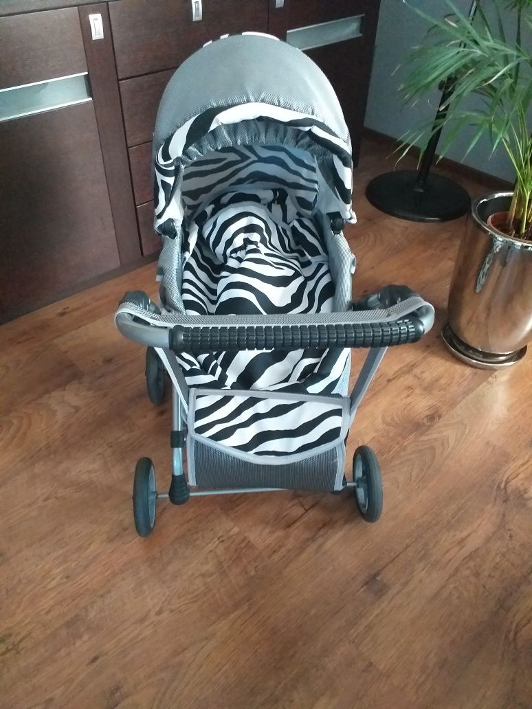 Wózek dla lalek stan idealny 2w1