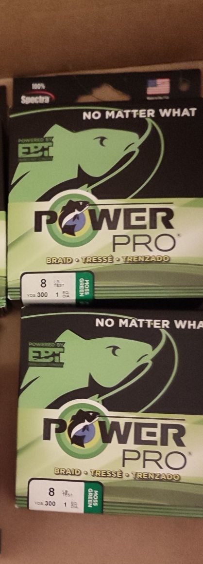 Power pro spectra 0,13mm 275m produkcja USA, 8lb 300yd