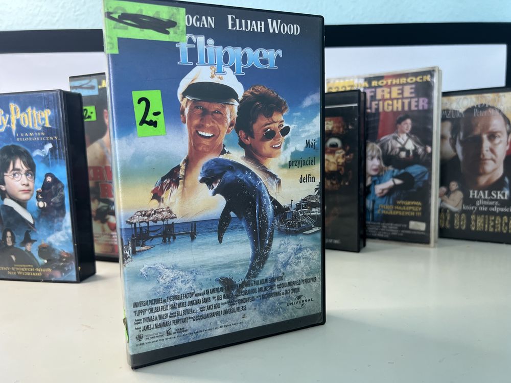Flipper mój przyjaciel delfin film bajka kaseta vhs