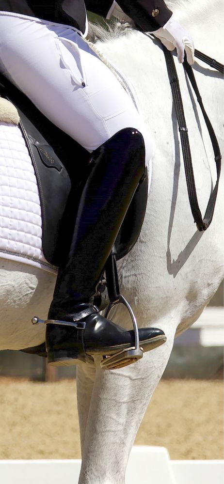 botas de montar.