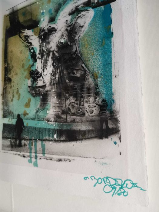 Bordalo II, Una Cabra, 2017 [one of the frists Artist editions]