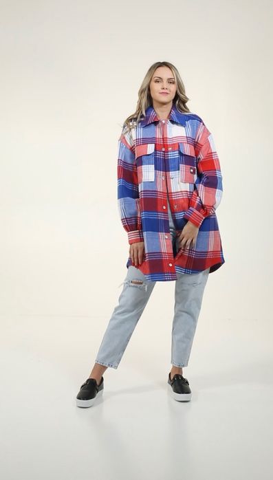 Утеплена подовжена сорочка Tommy Jeans , L/XL