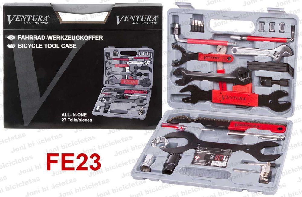 Ferramentas de manutenção, reparação e restauro de bicicleta