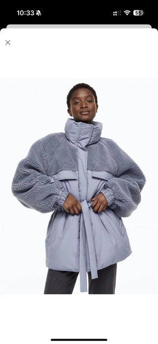 Пуховик Тедді H&M єврозима