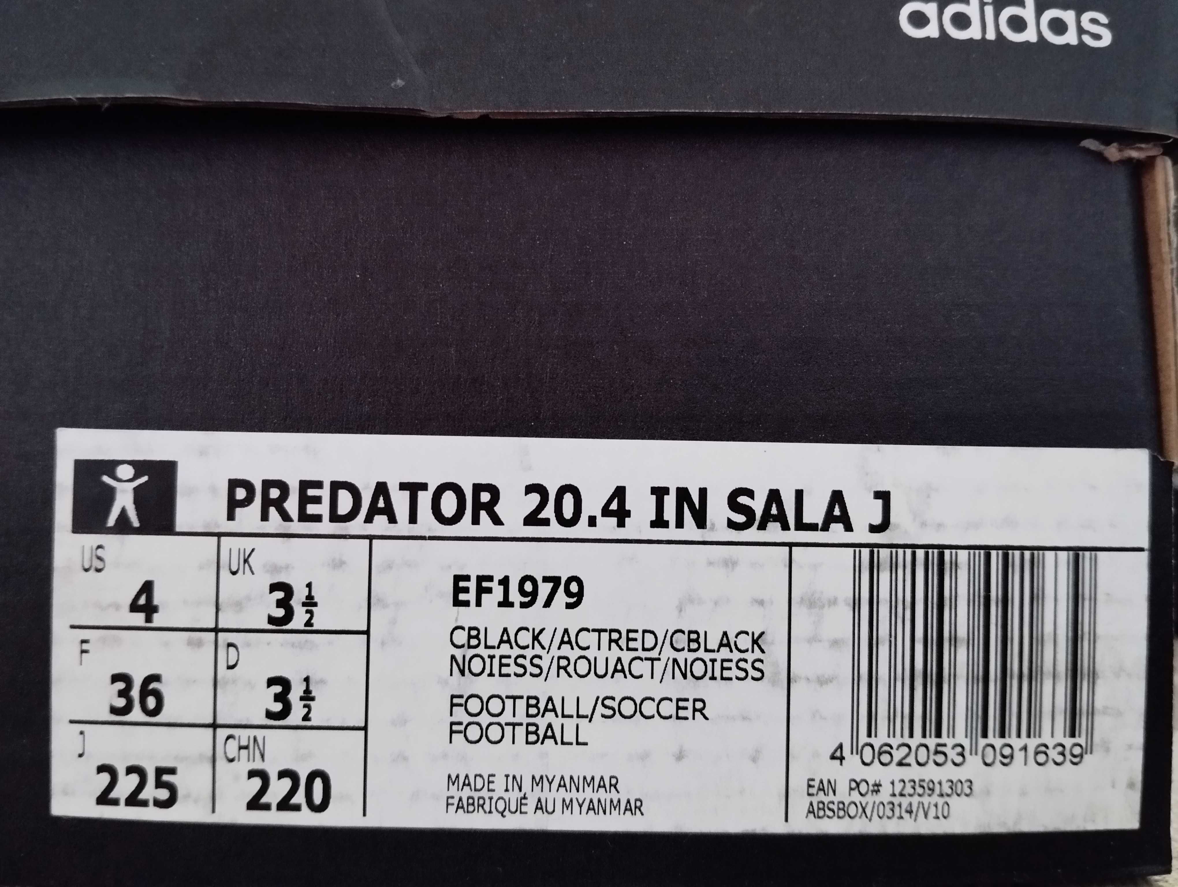 Nowe buty Adidas PREDATOR 20.4 IN SALA r. 36