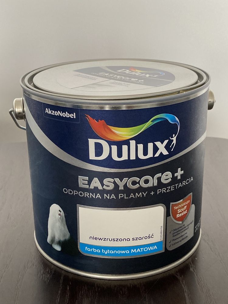 Dulux Emulsja EasyCare + niewzruszona szarość 2,5L