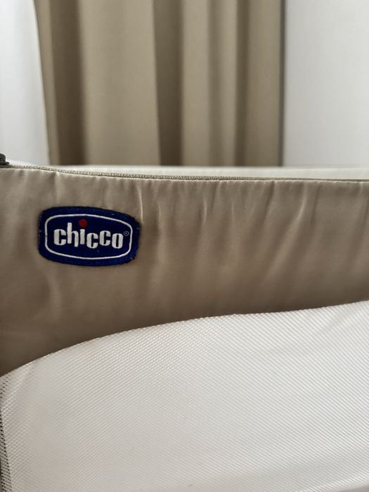 Chicco Next2Me Magic + materac Rucken/ lożeczko dostawne + pasy