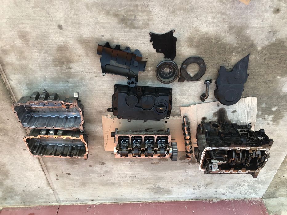 Двигатель двигун Шкода Октавія А5 2.0TDI BMM  BXE по запчастинам